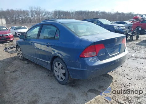 2008 Honda Civic Lx из США, поврежденный, VIN 1HGFA16598L036006